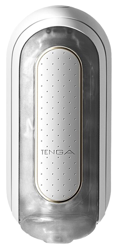 фото Мастурбатор с вибрацией tenga flip zero белый