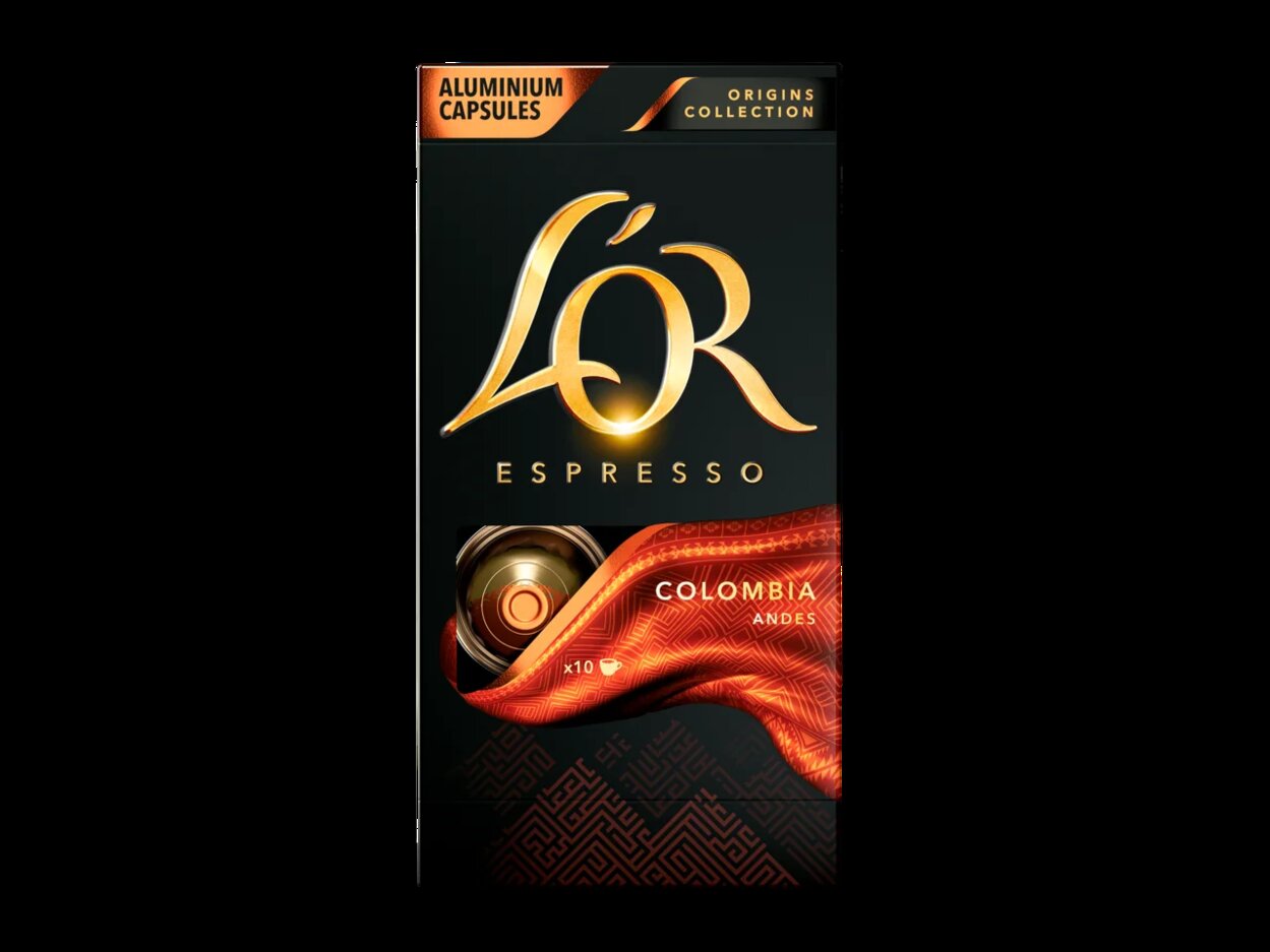 фото Кофе l’or espresso colombia andes l'or