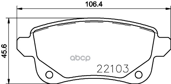 

Тормозные колодки brembo P68064