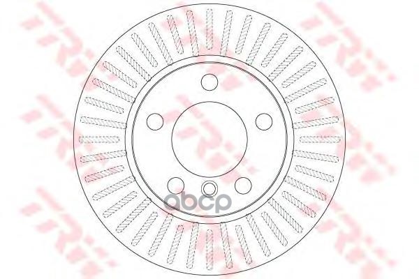 фото Тормозной диск trw/lucas df6255