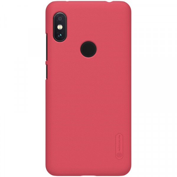 фото Чехол nillkin matte для xiaomi redmi note 6 pro red