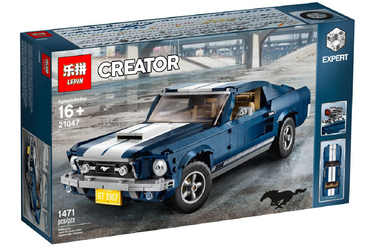 Конструктор пластиковый LEPIN Creators 21047 Форд Мустанг, Ford Mustang