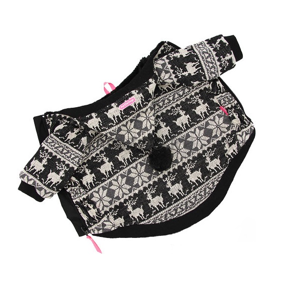 

Куртка для собак FOR MY DOGS Сканди, унисекс, черная, FW642-2018 BLм 18, FW642-2018 BL Сканди