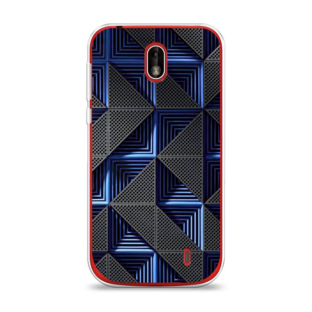

Чехол на Nokia 1 "IBM", Серый;синий, 121250-3