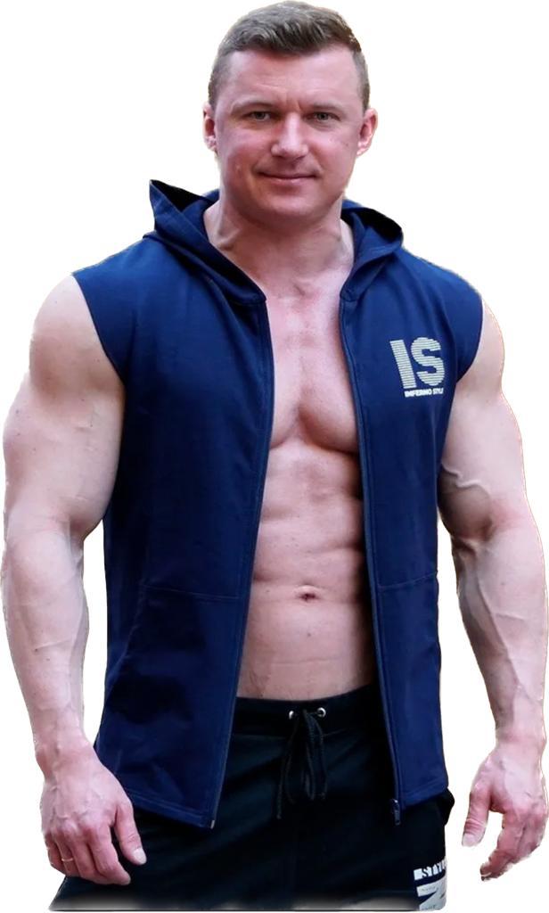 

Жилет мужской INFERNO style М-001-000 синий L, М-001-000