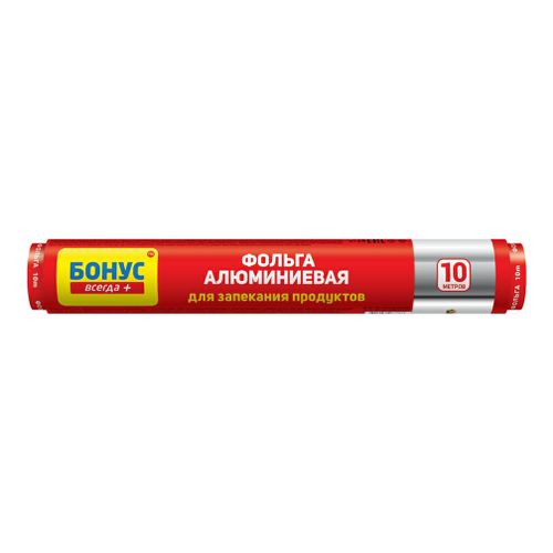 

Фольга Бонус 9 мкм x 28 см х 10 м