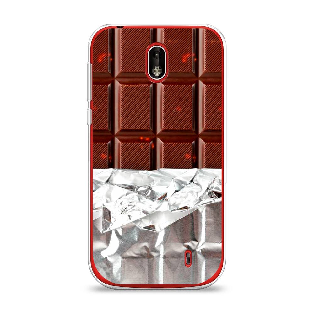 

Чехол на Nokia 1 "Шоколад в обертке", Коричневый, 121250-6