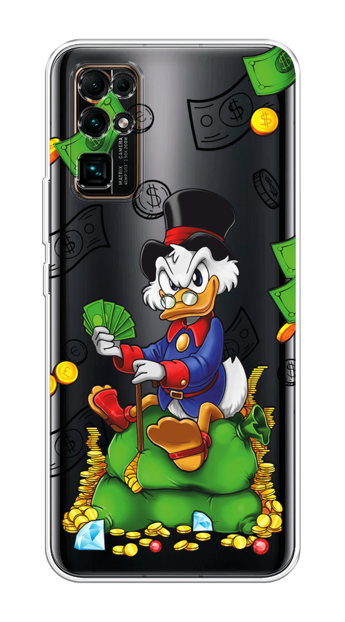 

Чехол на Honor 30 "Scrooge Richness", Черный;синий;зеленый, 612150-1