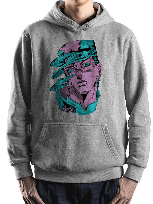 

Худи мужское Dream Shirts Аниме Невероятные приключения ДжоДжо серое 50 RU, Аниме Невероятные приключения ДжоДжо