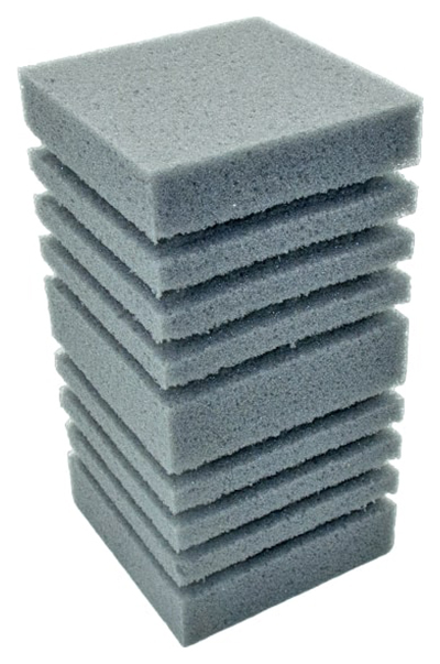 Фильтр для аквариума Борисюк, мелкопористый, 10х10х20 см