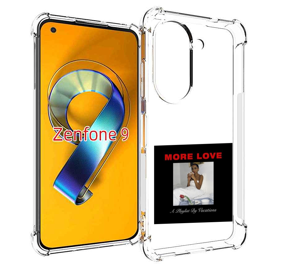 

Чехол MyPads Drake & Sade - More Love для Asus Zenfone 9 (AI2202), Прозрачный, Tocco