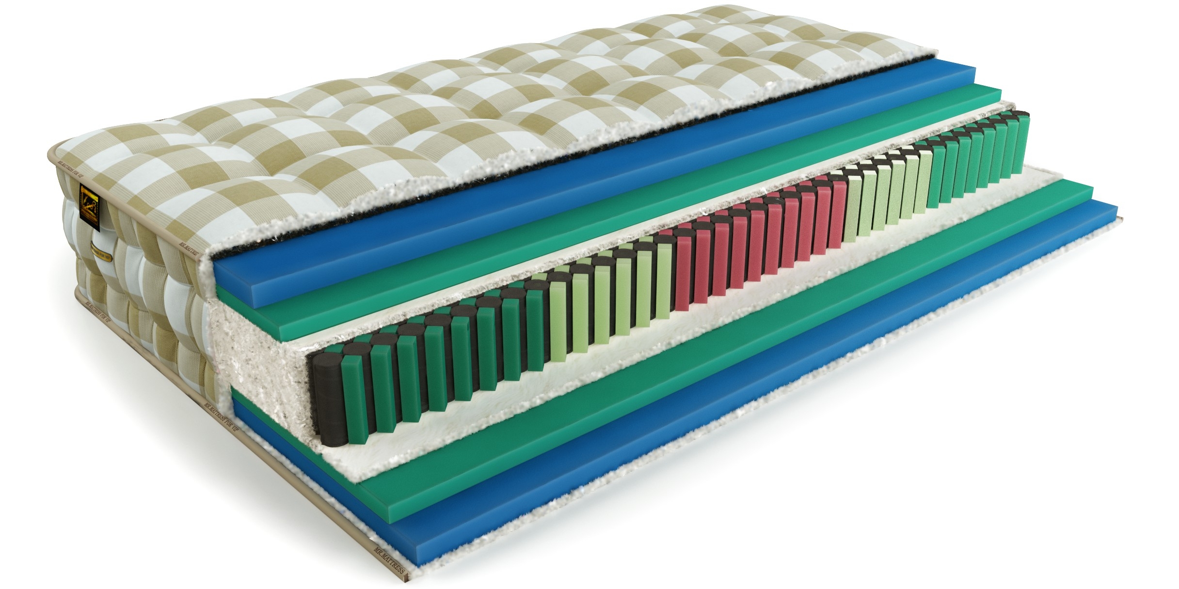 

Матрас Mr.Mattress Leeds L 120x195, Leeds L