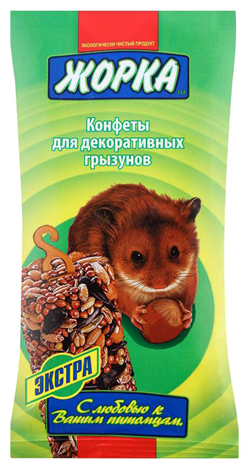 Лакомство для грызунов Жорка Конфеты Экстра 100 г 239₽