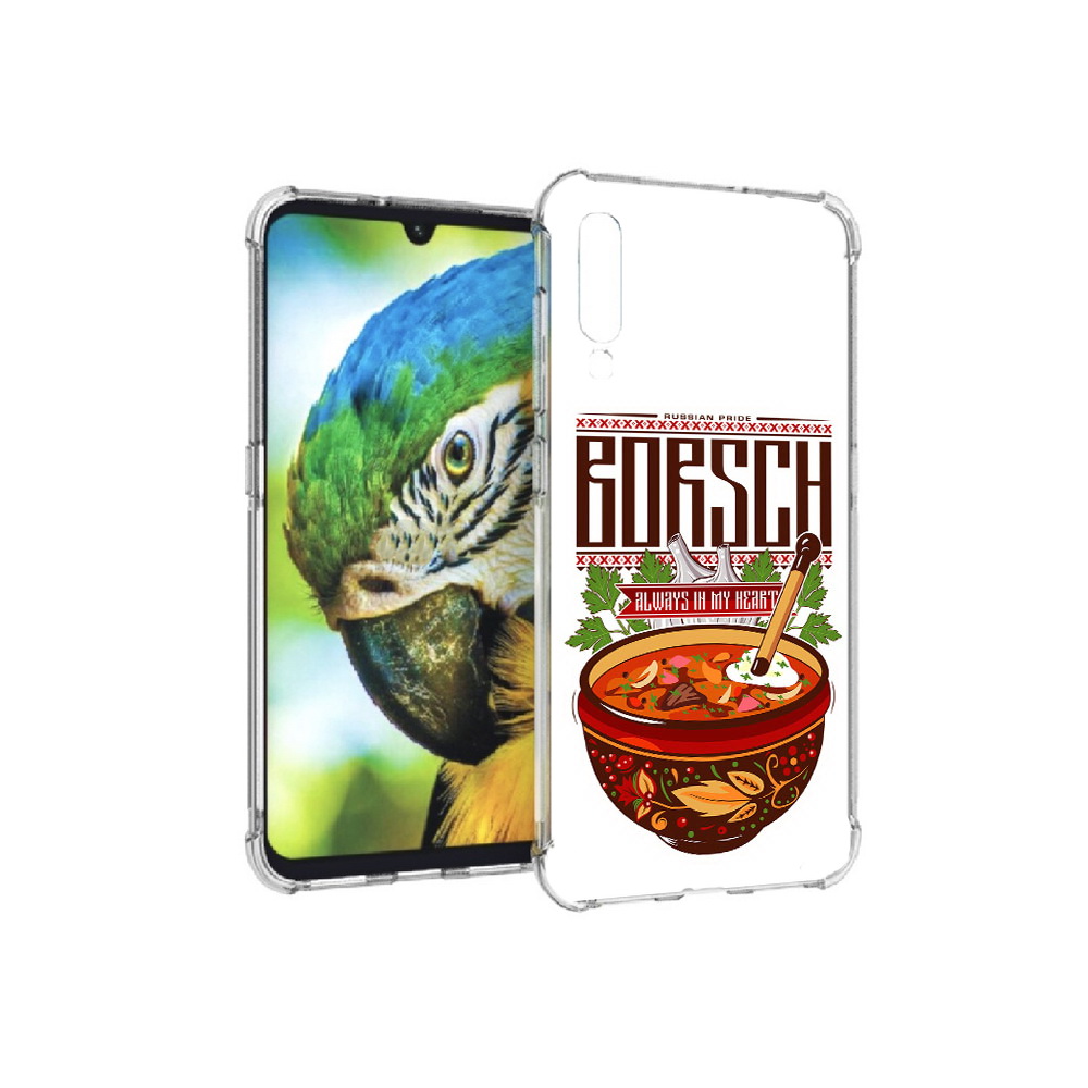 

Чехол MyPads Tocco для Xiaomi Mi 9 русский борщ (PT126035.255.589), Прозрачный, Tocco