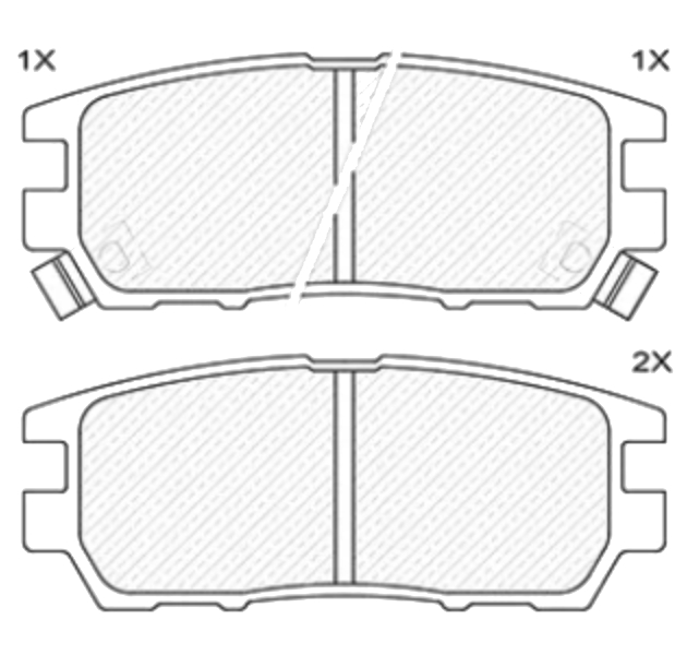 Тормозные колодки AywiParts дисковые AW1810161