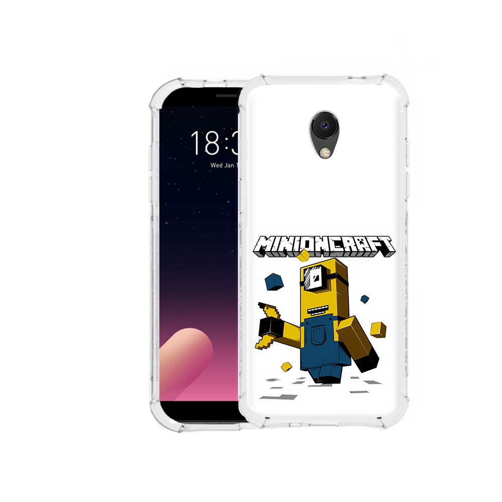 

Чехол MyPads Tocco для Meizu M6S миньон, Прозрачный, Tocco
