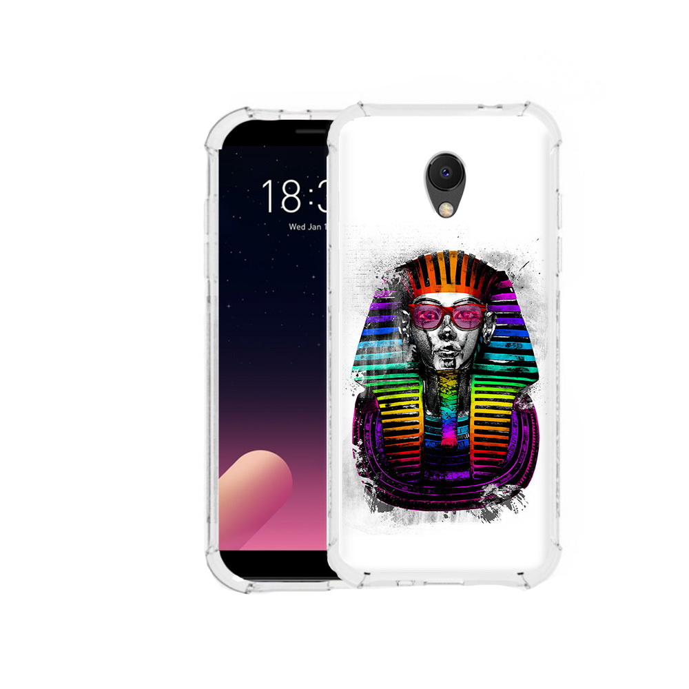 

Чехол MyPads Tocco для Meizu M6S модная богиня, Прозрачный, Tocco