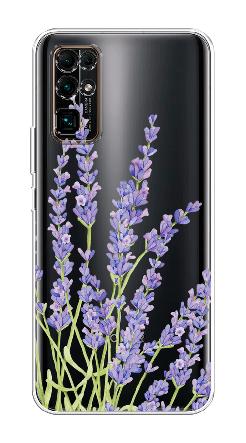

Чехол на Honor 30 "Лавандовые стебли", Фиолетовый;зеленый, 612150-1
