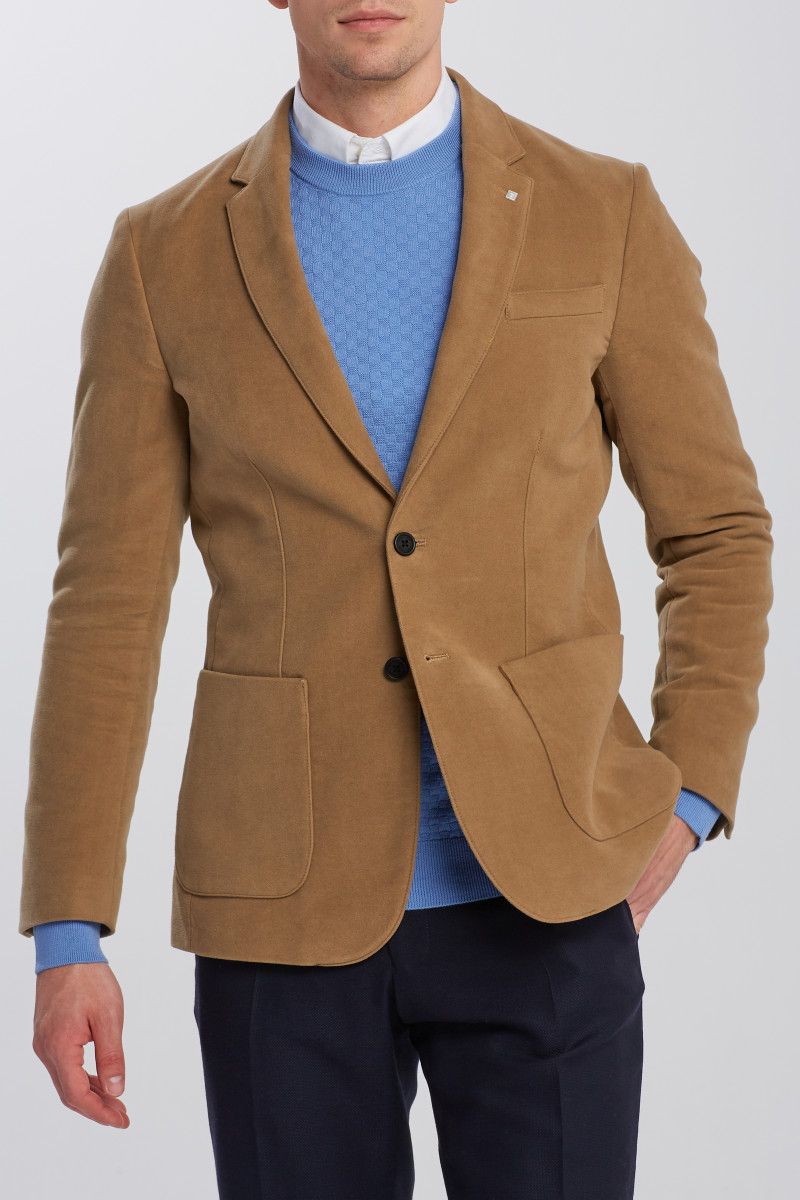 

Пиджак мужской GANT 7705130 коричневый 56 EU, 7705130