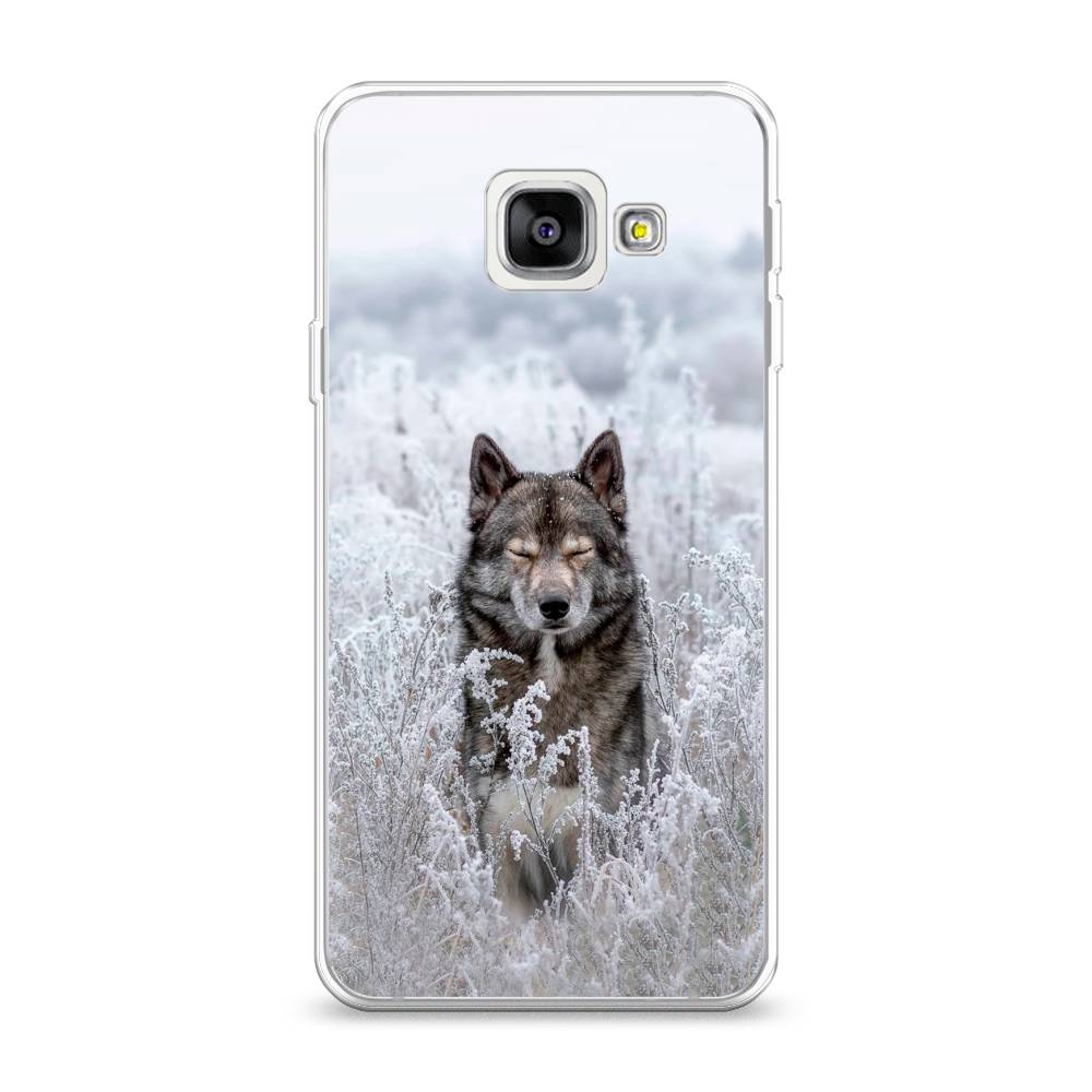

Чехол Awog на Samsung Galaxy A3 2016 / Самсунг A3 2016 "Волк в поле", Белый;черный, 20250-1