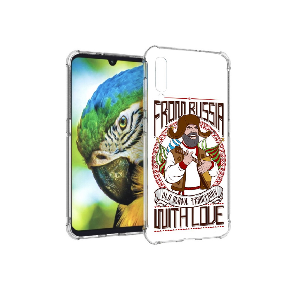 

Чехол MyPads Tocco для Xiaomi Mi 9 русский мужчина (PT126035.255.590), Прозрачный, Tocco