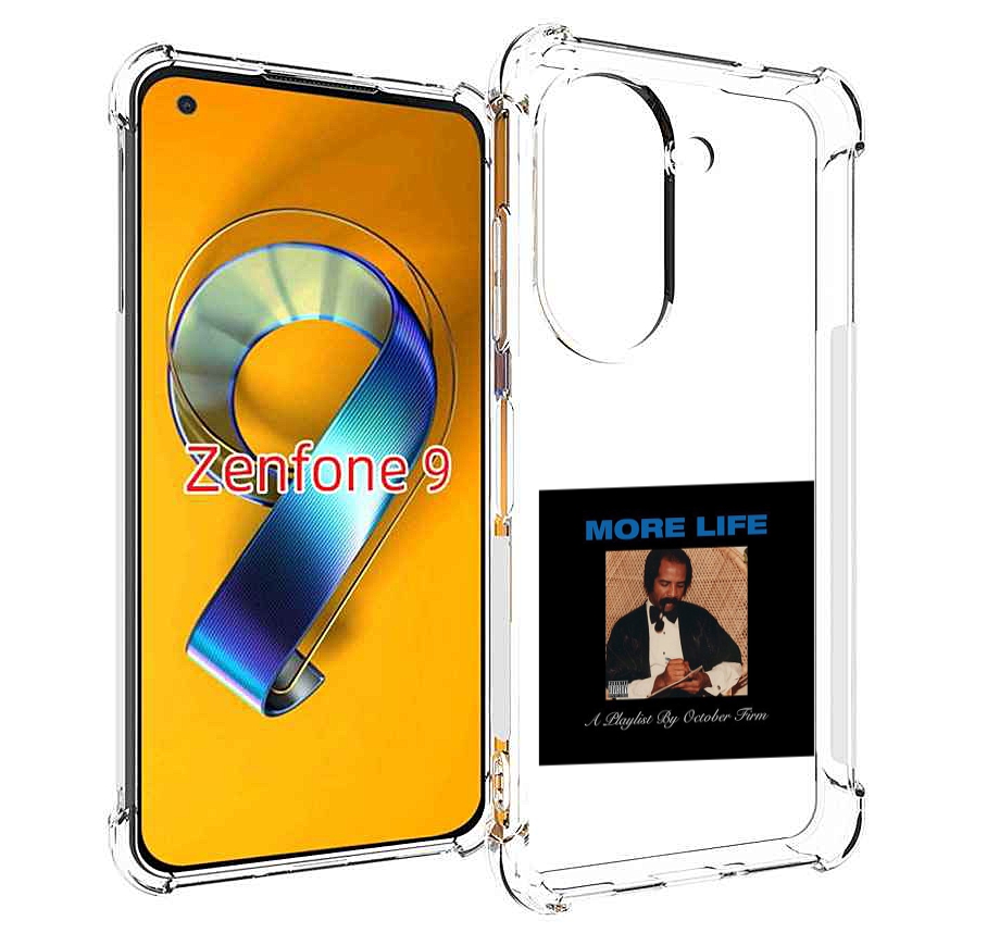 

Чехол MyPads Drake - More Life для Asus Zenfone 9 (AI2202), Прозрачный, Tocco