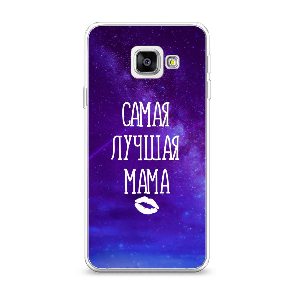 

Чехол Awog на Samsung Galaxy A3 2016 / Самсунг A3 2016 "Лучшая мама", Фиолетовый;синий;белый, 20250-6
