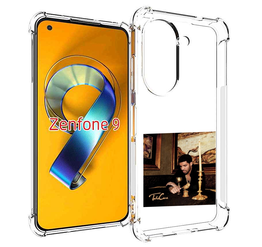 

Чехол MyPads Drake - Take Care для Asus Zenfone 9 (AI2202), Прозрачный, Tocco