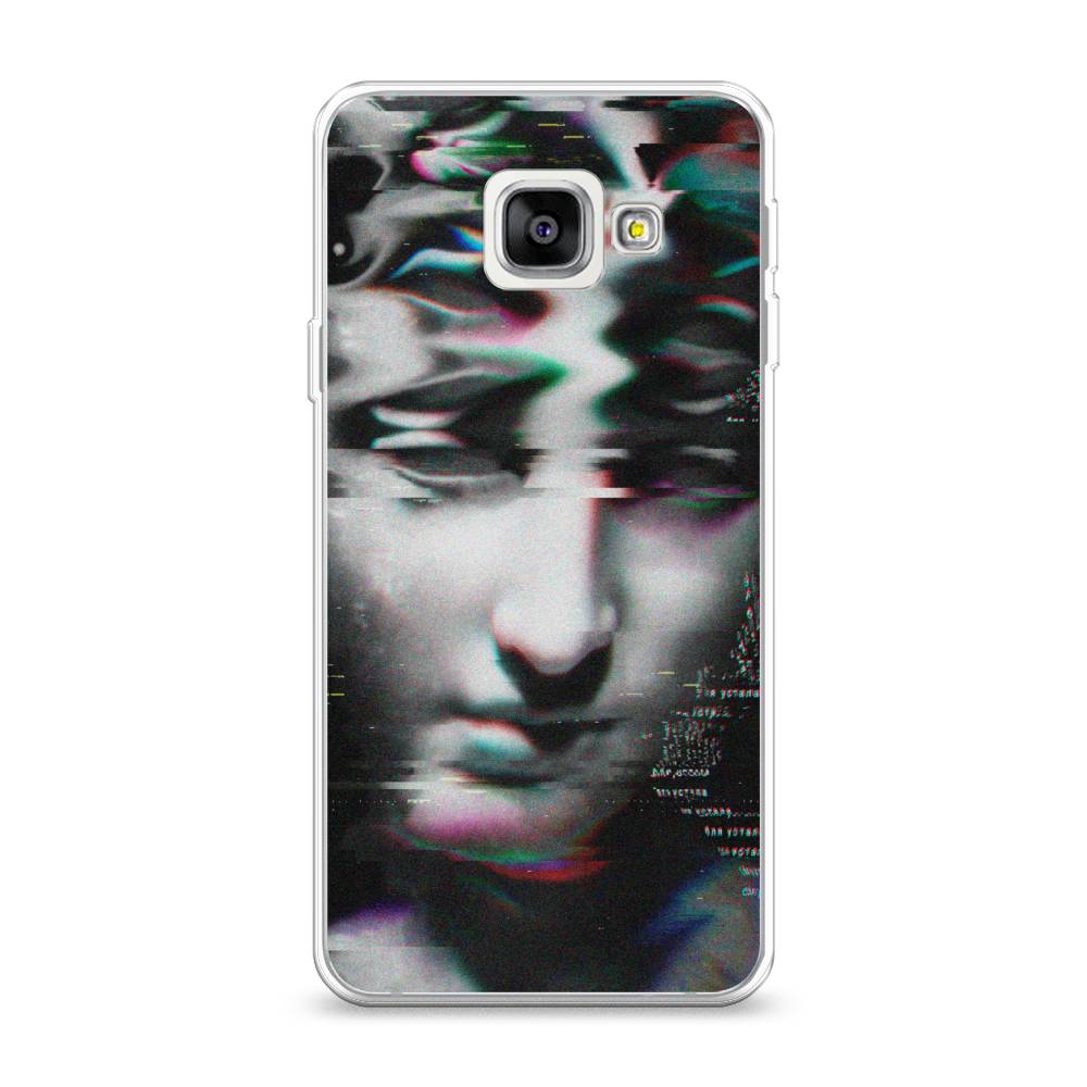 

Чехол Awog на Samsung Galaxy A3 2016 / Самсунг A3 2016 "Glitch Art", Серый, 20250-9