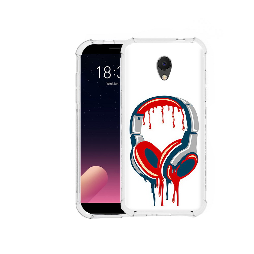 

Чехол MyPads Tocco для Meizu M6S не делай громко, Прозрачный, Tocco