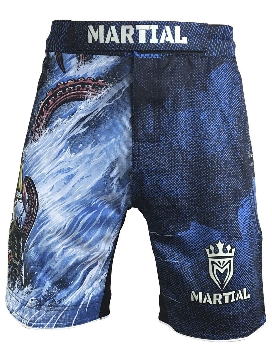 

Шорты ММА Athletic pro. Kraken MS-113 (M), Синий