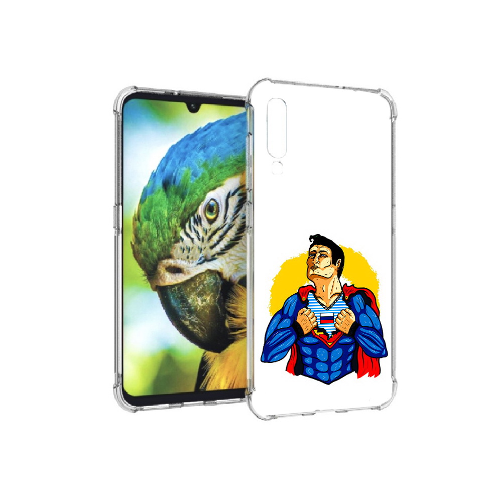 

Чехол MyPads Tocco для Xiaomi Mi 9 русский супермен (PT126035.255.591), Прозрачный, Tocco