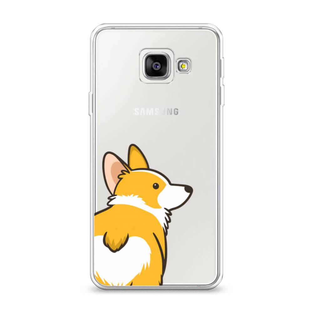 

Чехол Awog на Samsung Galaxy A3 2016 / Самсунг A3 2016 "Корги следуй за мной", Желтый;бежевый;белый, 20250-2