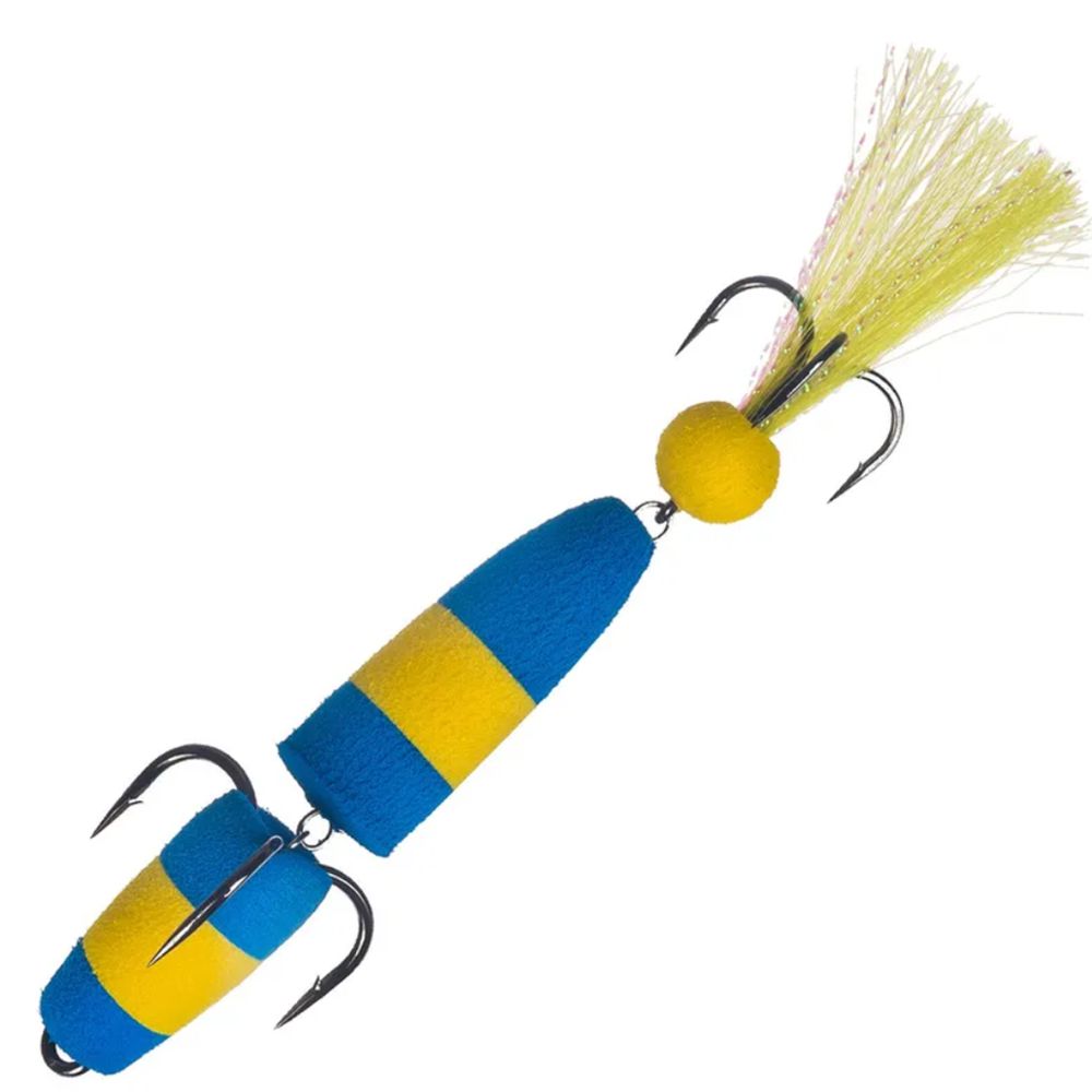Мандула для рыбалки NEXT классическая S-70мм 051, синий-желтый/ На щуку
