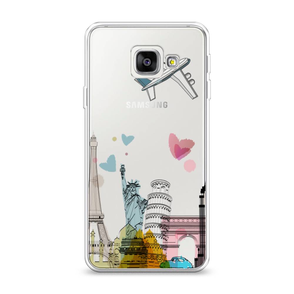 

Чехол Awog на Samsung Galaxy A3 2016 / Самсунг A3 2016 "Самолет путешествий", Желтый, 20250-10