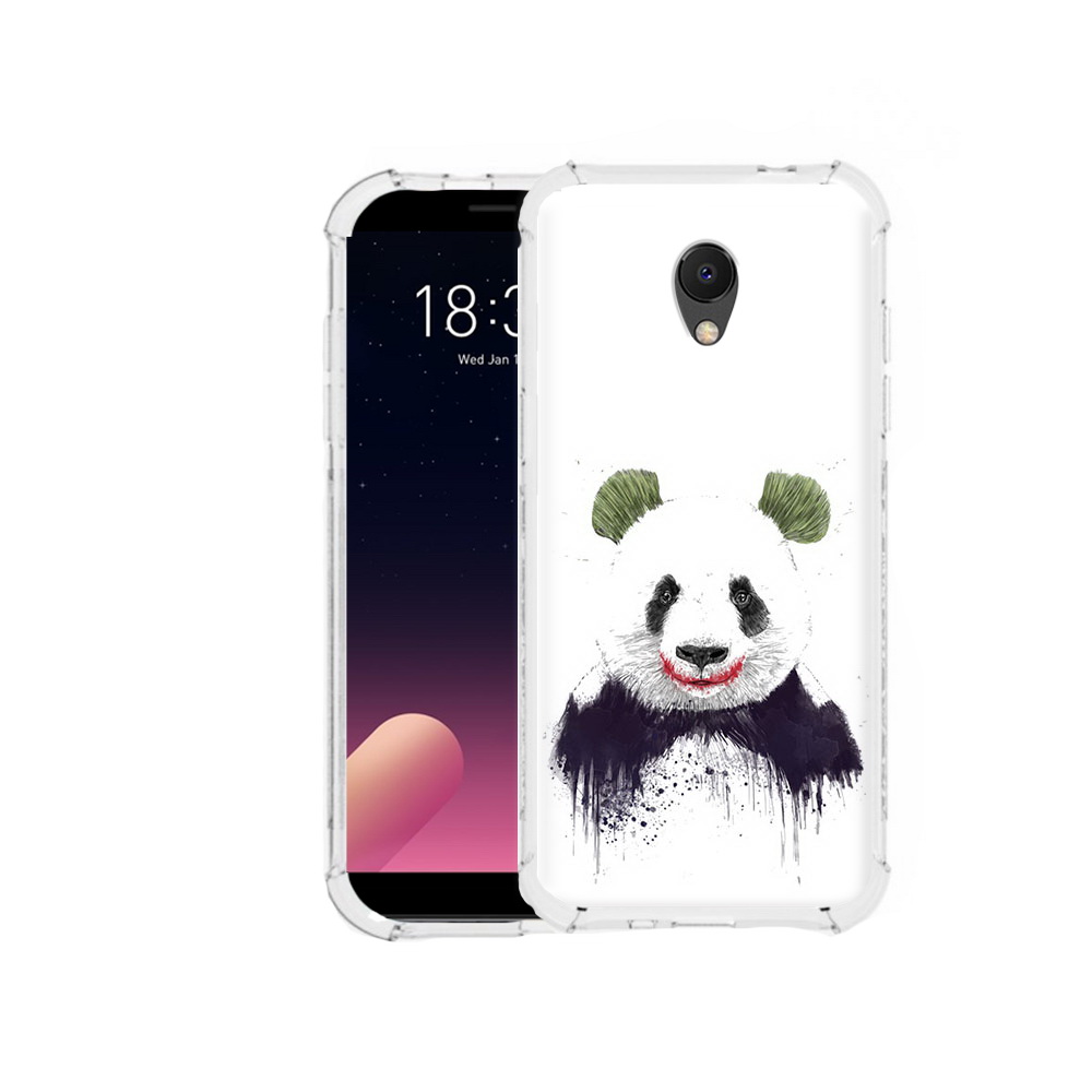 

Чехол MyPads Tocco для Meizu M6S панда джокер, Прозрачный, Tocco
