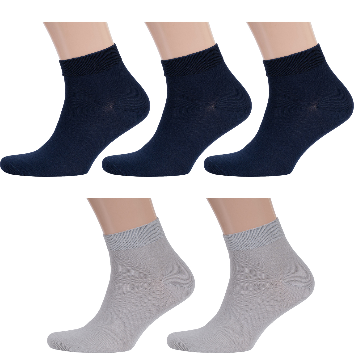 

Комплект носков мужских Rusocks бежевых; синих, Бежевый;синий, 5-М-1125