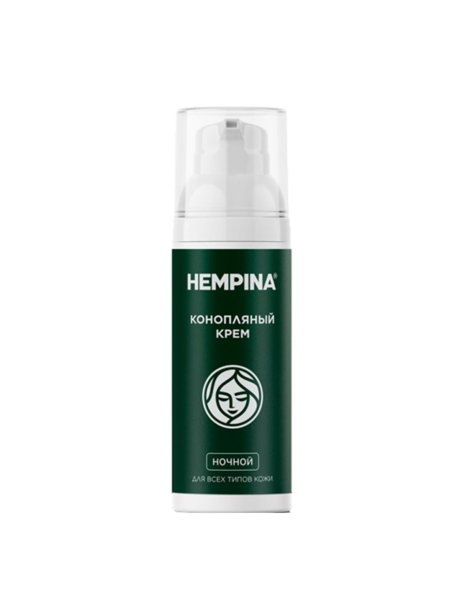 Крем Hempina ночной для лица для всех типов кожи 50 мл лёгкий пилинг для лица matrigen enzyme cleanser 80 г