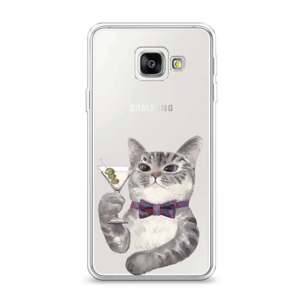 

Чехол Awog "Кот джентльмен" для Samsung Galaxy A3 2016