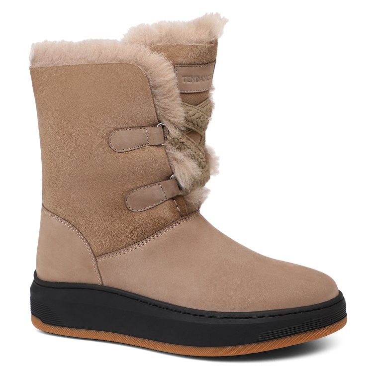 

Угги женские Tendance HC2118-5 бежевые 37 EU, Бежевый, HC2118-5