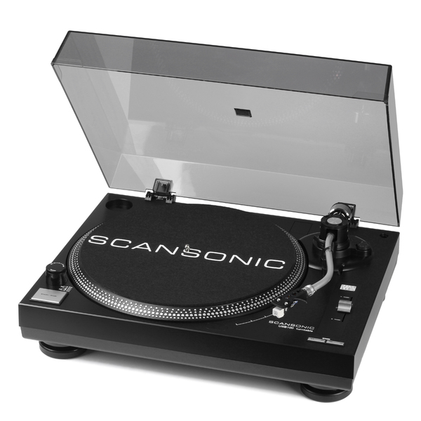 

Проигрыватель виниловых пластинок Scansonic USB100 Black, Черный, USB100