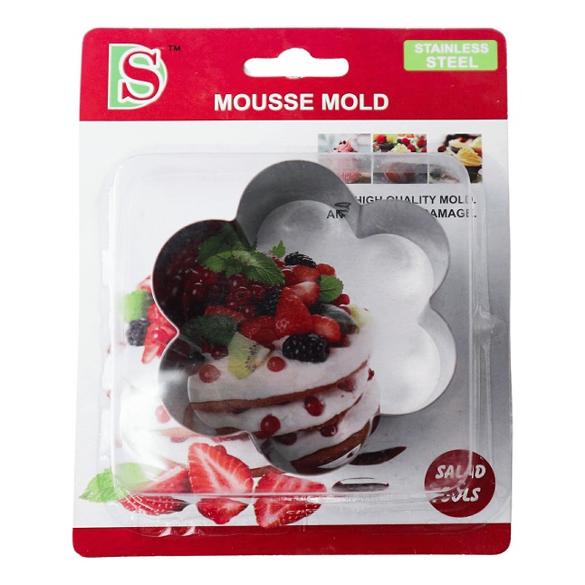 фото Форма для выпечки и салатов mousse mold цветок d 8 см