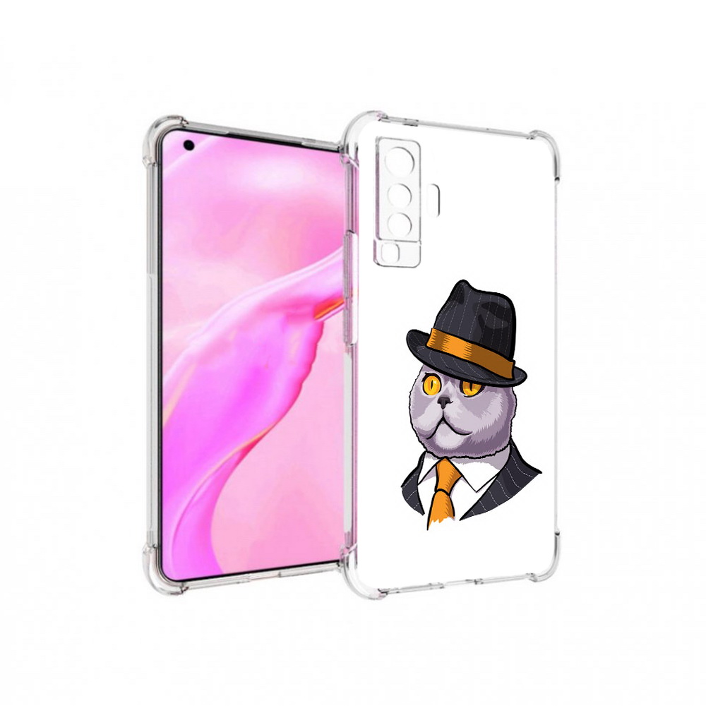 

Чехол MyPads Tocco для Vivo X50 британец (PT226969.391.247), Прозрачный, Tocco