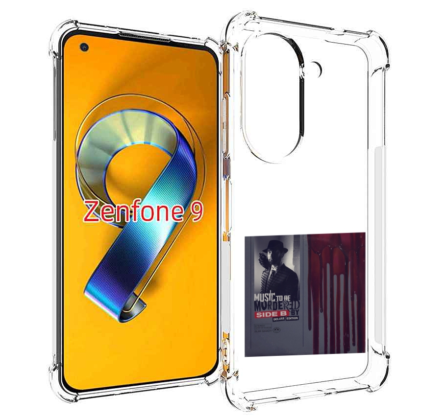 Чехол MyPads Eminem MUSIC TO BE MURDERED BY для Asus Zenfone 9 (AI2202)