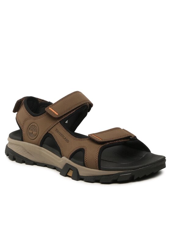 Сандалии мужские Timberland Lincoln Peak Strap Sandal TB0A5T489681 коричневые 44 EU