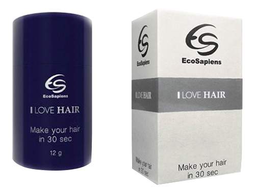 Загуститель волос EcoSapiens I Love Hair Коричневый 12 г