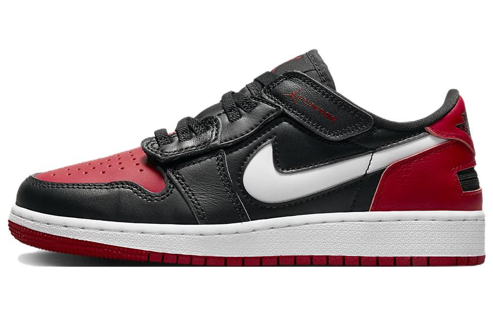 

Кеды унисекс Jordan Air Jordan 1 Low FlyEase GS черные 37.5 EU, Черный, Air Jordan 1 Low FlyEase GS