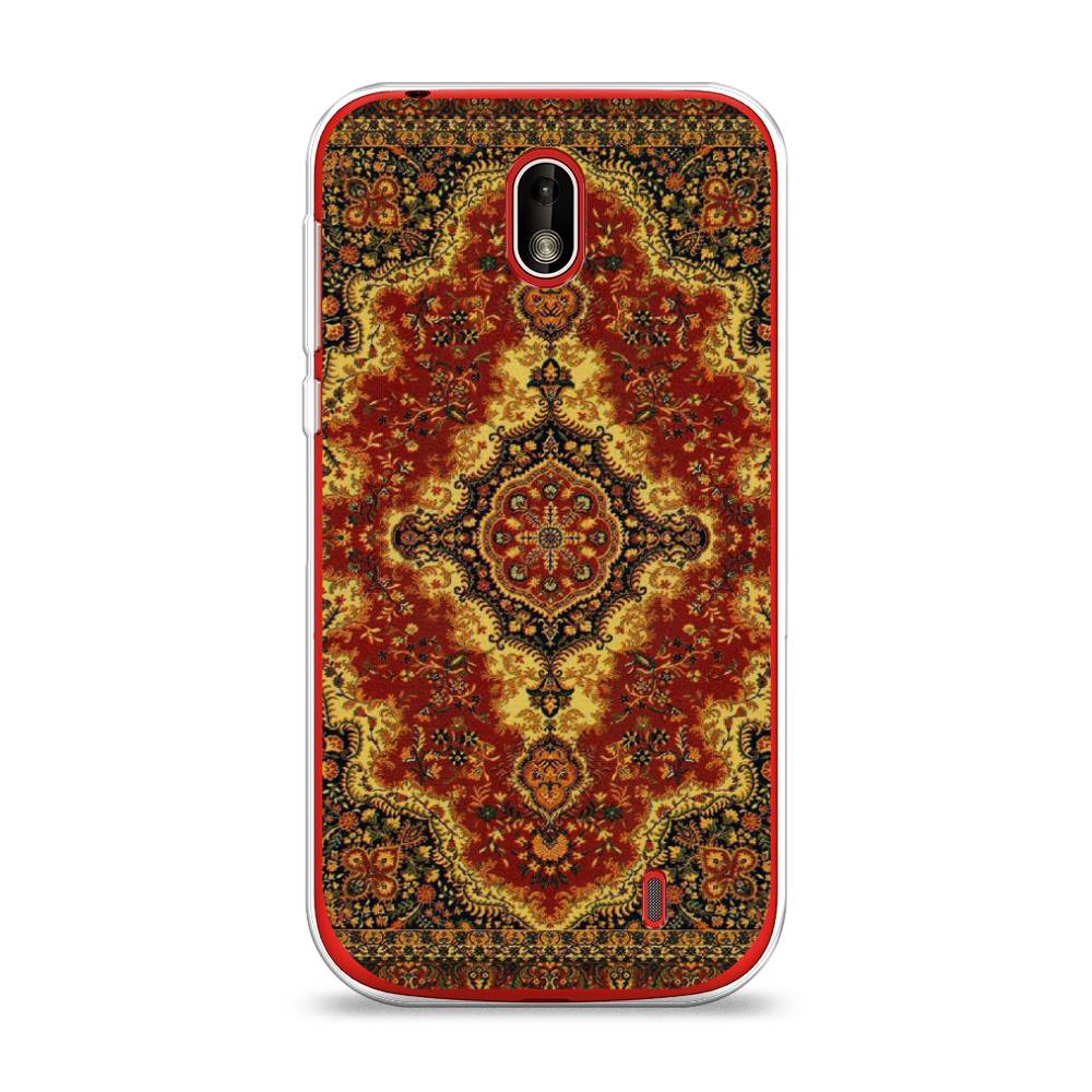 

Чехол на Nokia 1 "Ковер", Коричневый;золотистый;красный, 121250-3