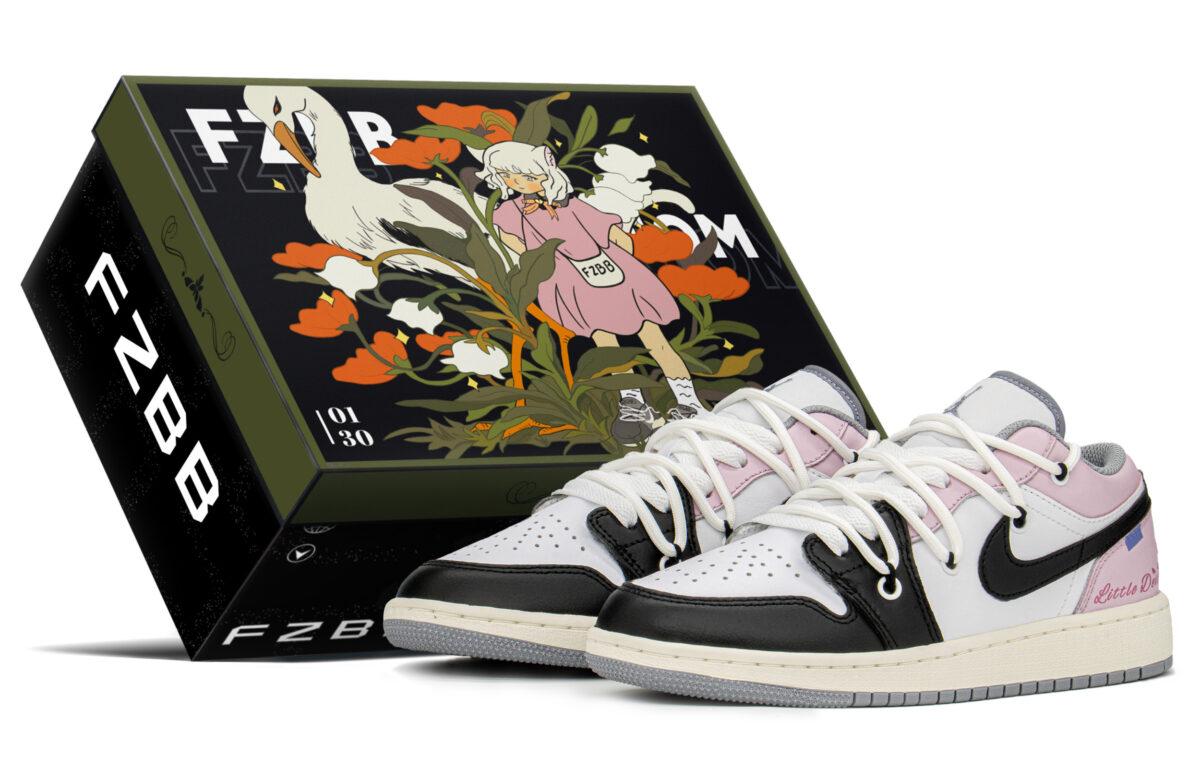 

Кеды унисекс Jordan Air Jordan 1 Low FZBB GS разноцветные 40 EU, Разноцветный, Air Jordan 1 Low FZBB GS