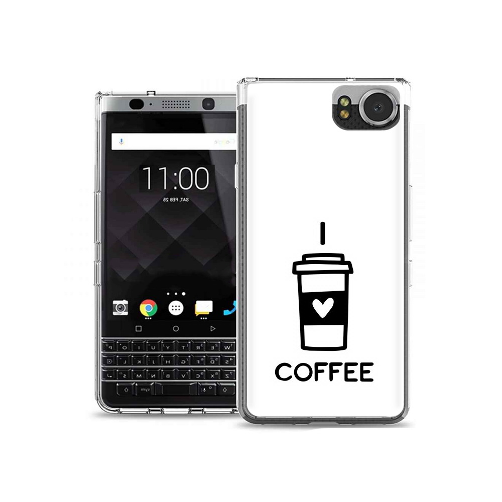 

Чехол MyPads Tocco для BlackBerry KeyOne Я люблю кофе, Tocco